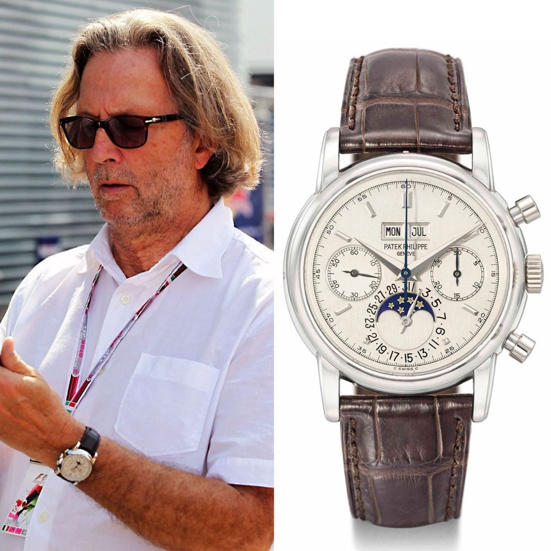 Eric Clapton bán đồng hồ với giá 3,7 triệu USD. Ảnh: IG. Eric Clapton bán đồng hồ với giá 3,7 triệu USD. Ảnh: IG.