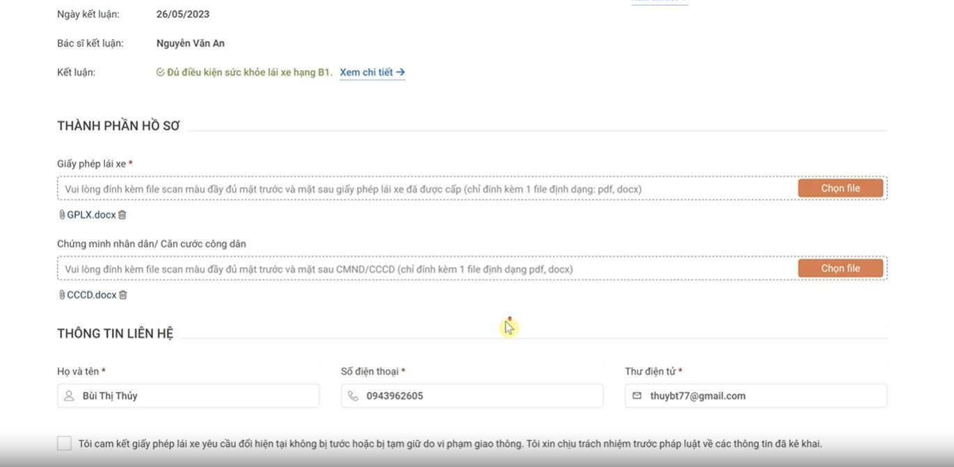 Các bước thực hiện.