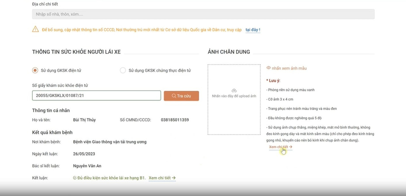 Các bước thực hiện.