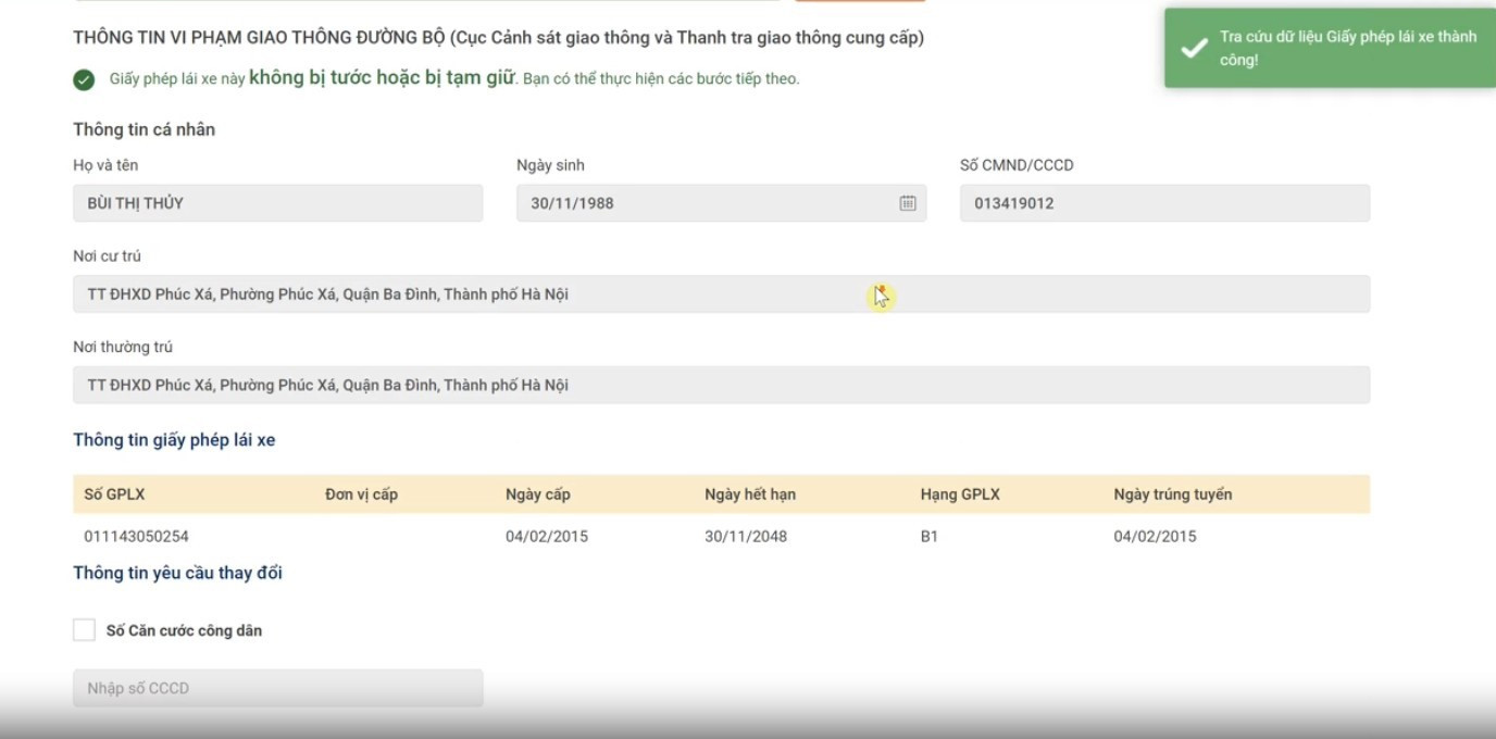 Các bước thực hiện.
