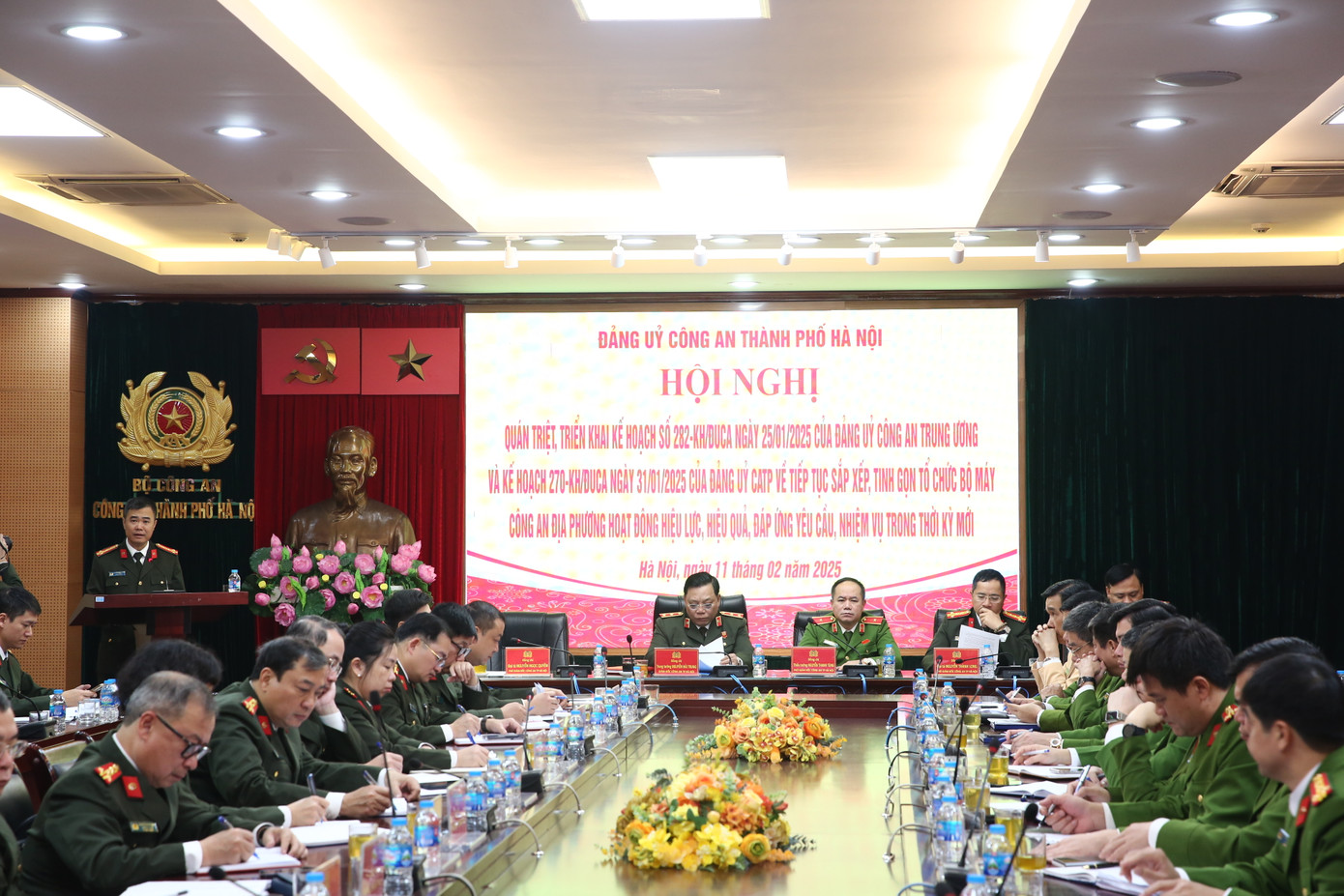 Đảng uỷ Công an TP Hà Nội tổ chức quán triệt, triển khai thực hiện Kế hoạch số 282-KH/ĐUCA.