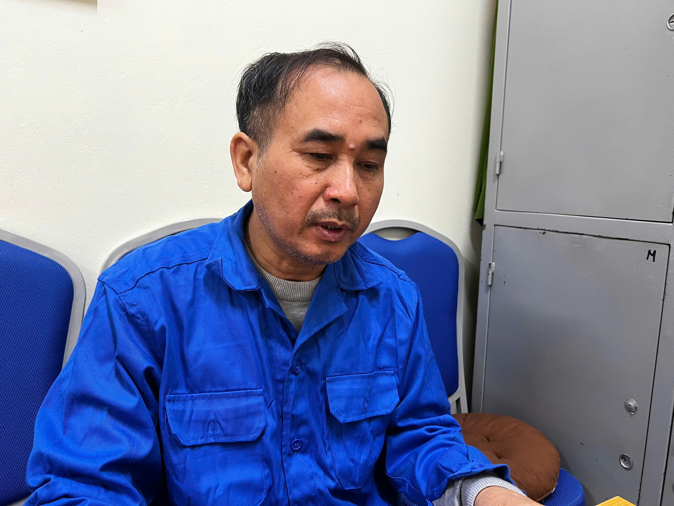 Bị can Nguyễn Văn Đức. Bị can Nguyễn Văn Đức.