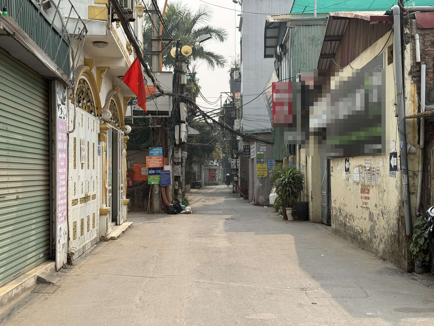 Khu vực xảy ra sự việc. Khu vực xảy ra sự việc.