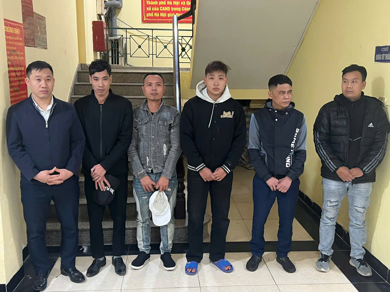 Các đối tượng trong vụ án. Ảnh CACC Các đối tượng trong vụ án. Ảnh CACC