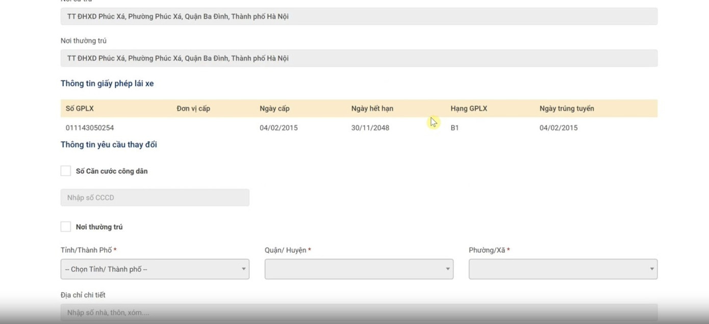 Các bước thực hiện.
