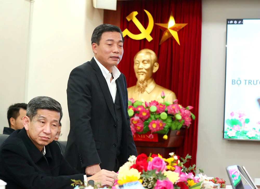 Vụ trưởng Vụ Kế hoạch, Tài chính Lê Hồng Phong phát biểu.