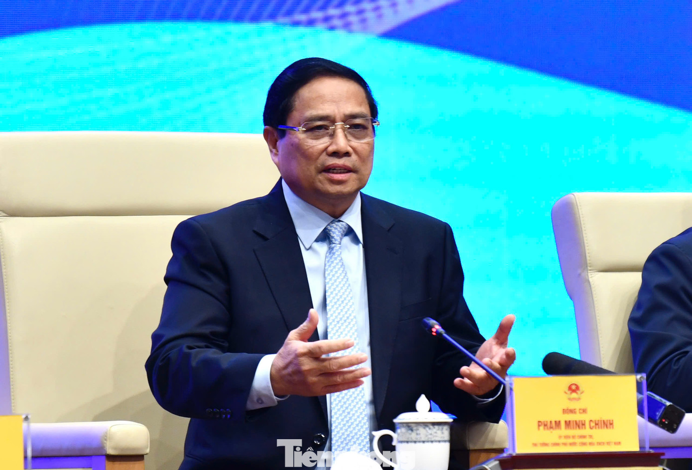 Thủ tướng Chính phủ Phạm Minh Chính chia sẻ tại chương trình.
