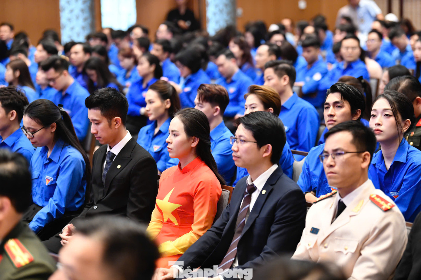 Đại biểu thanh niên tham dự chương trình.