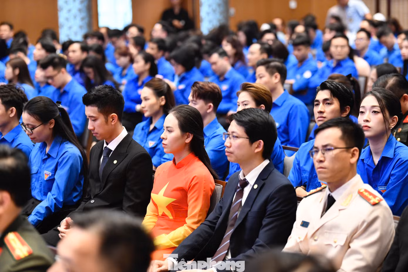 Đại biểu thanh niên tham dự chương trình.