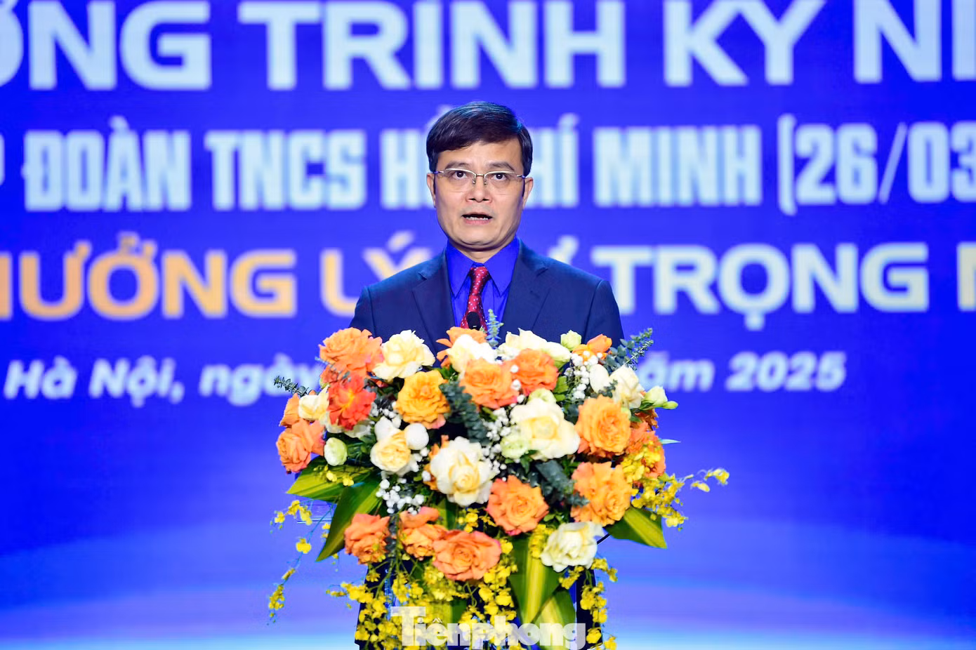Anh Bùi Quang Huy - Ủy viên dự khuyết T.Ư Đảng, Bí thư thứ nhất T.Ư Đoàn phát biểu tại chương trình. Ảnh: Xuân Tùng Anh Bùi Quang Huy - Ủy viên dự khuyết T.Ư Đảng, Bí thư thứ nhất T.Ư Đoàn phát biểu tại chương trình. Ảnh: Xuân Tùng