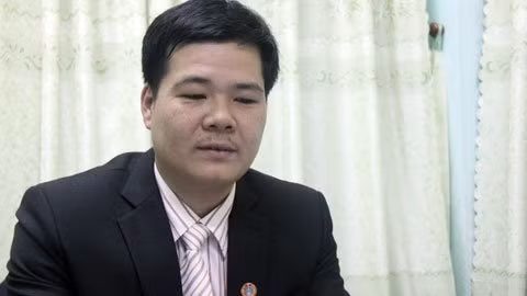 Ông Thân Quốc Hùng, Phó Chánh tòa hình sự, TAND tỉnh Bắc Giang, chủ tọa phiên tòa xử Lê Văn Luyện