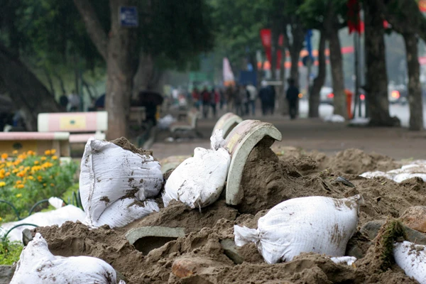 Hẳn nhiều thứ sẽ hư hại sau một kỳ lễ hội đi qua