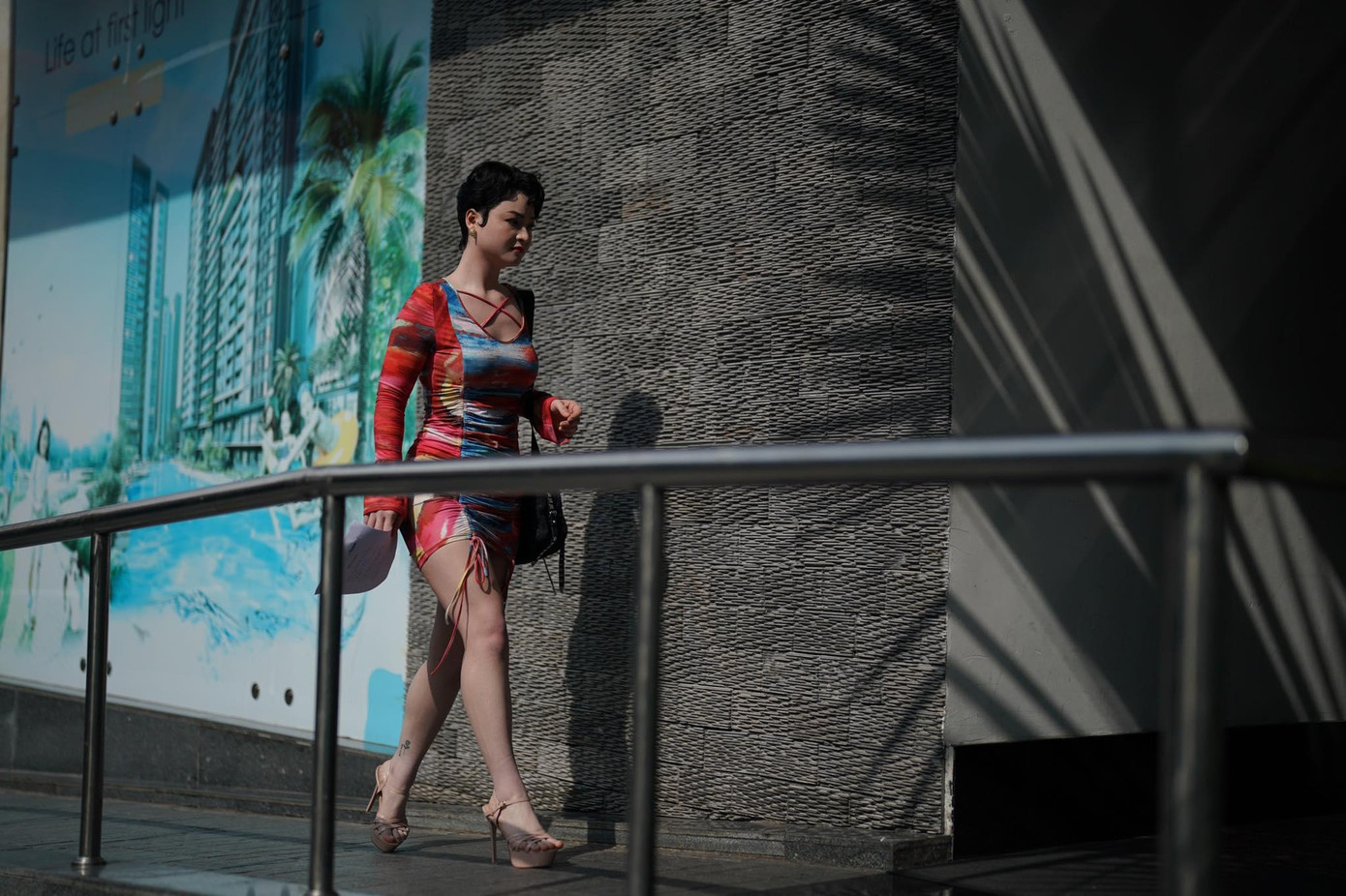 Thí sinh sở hữu mái tóc ngắn cá tính ở mùa hoa hậu năm nay.