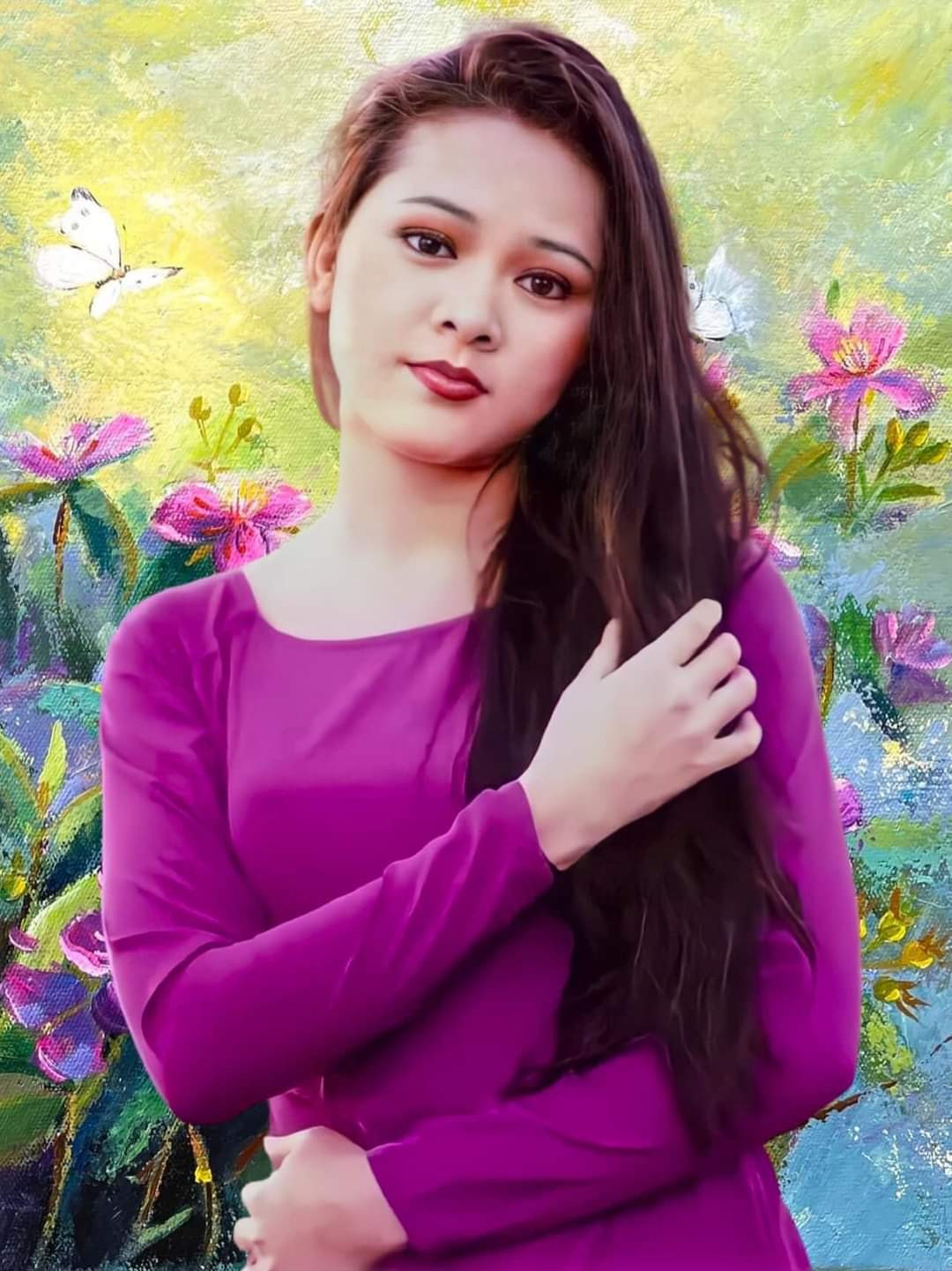 Như Quỳnh thời son trẻ.