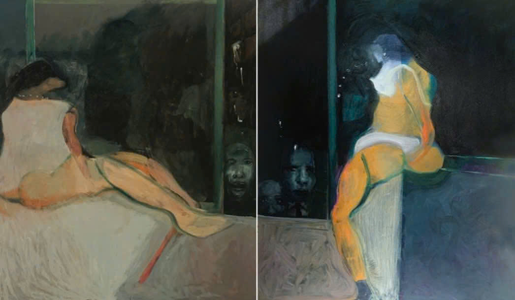 Tác phẩm Căn hộ của hoạ sĩ Đỗ Hoàng Tường.