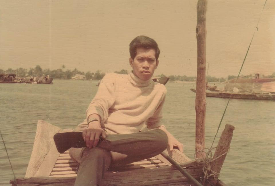 Nhạc sỹ Tâm Anh khi trẻ (Ảnh: Trần Công Quốc Anh cung cấp)