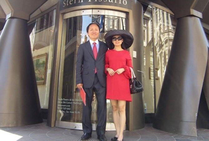 Hà Phương bên chồng tỷ phú