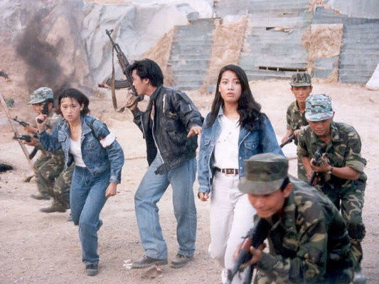 Một cảnh trong phim Hồng hải tặc.