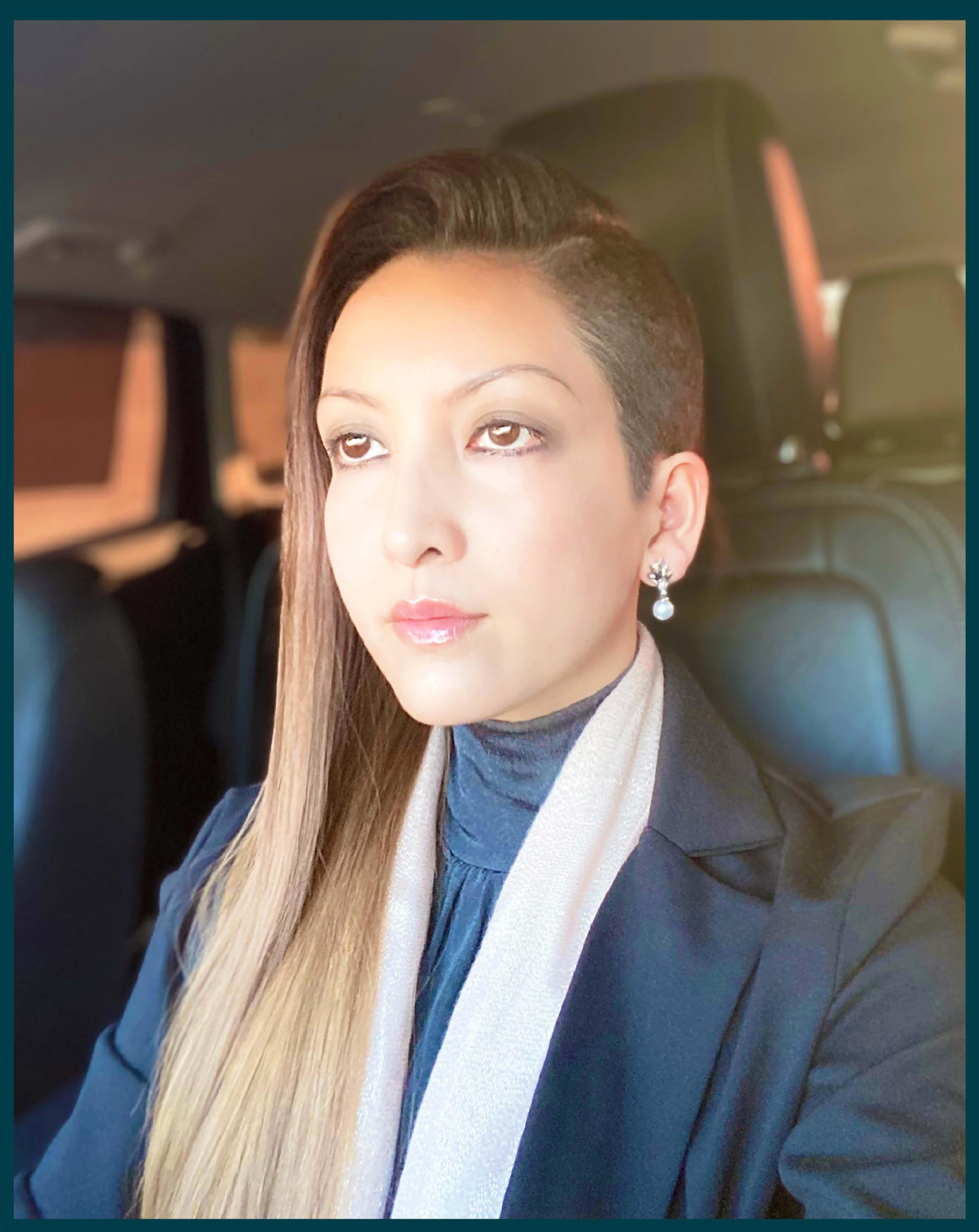 Linh Nga, hồi tháng 2, qua ống kính của con gái, Mary Linh (Ảnh: NVCC)