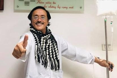 Nam diễn viên Hồng Giang, tức Giang Còi, cố gắng giữ tinh thần vui vẻ ngay cả khi bệnh tình diễn biến xấu (Ảnh: Internet)