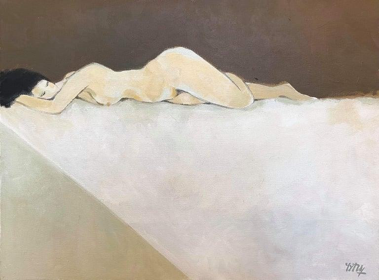 Tác phẩm “Nude”, sơn dầu, kích thước 50cm x 60 cm, của họa sỹ Trịnh Tú, giá 30 triệu đồng, thuộc về tài khoản facebook Ta Tuyen. Tác phẩm “Nude”, sơn dầu, kích thước 50cm x 60 cm, của họa sỹ Trịnh Tú, giá 30 triệu đồng, thuộc về tài khoản facebook Ta Tuyen.