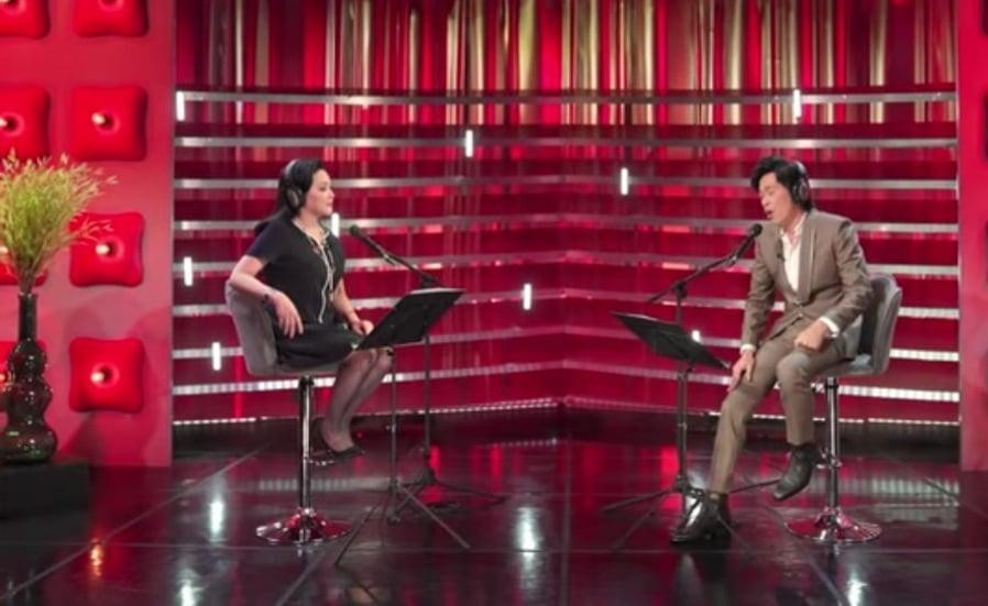 Như Quỳnh - Hoài Linh cùng góp mặt trong "Music Box" (Ảnh: Chụp từ màn hình)