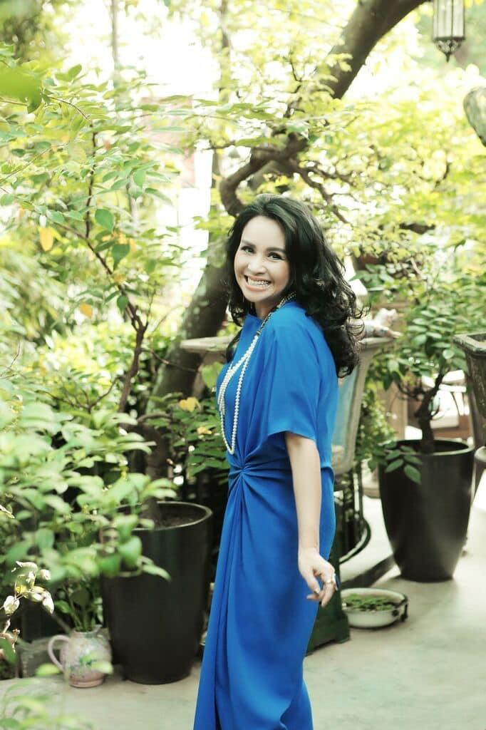 Khoảnh khắc đời thường của Thanh Lam (Ảnh: FBNV)