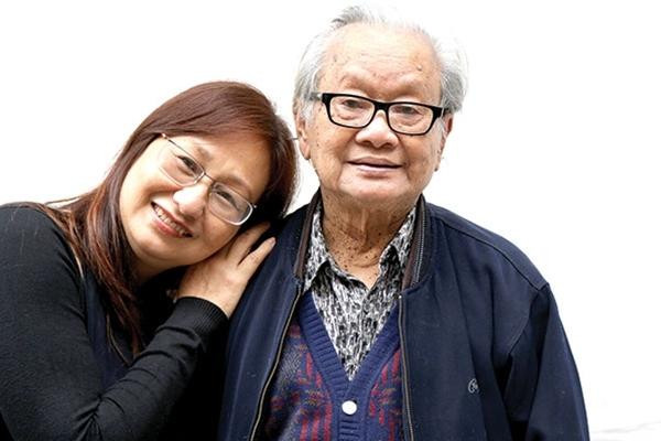 Vợ chồng nhạc sỹ Hồng Đăng, khi nhạc sỹ vẫn còn minh mẫn (Ảnh: Internet)