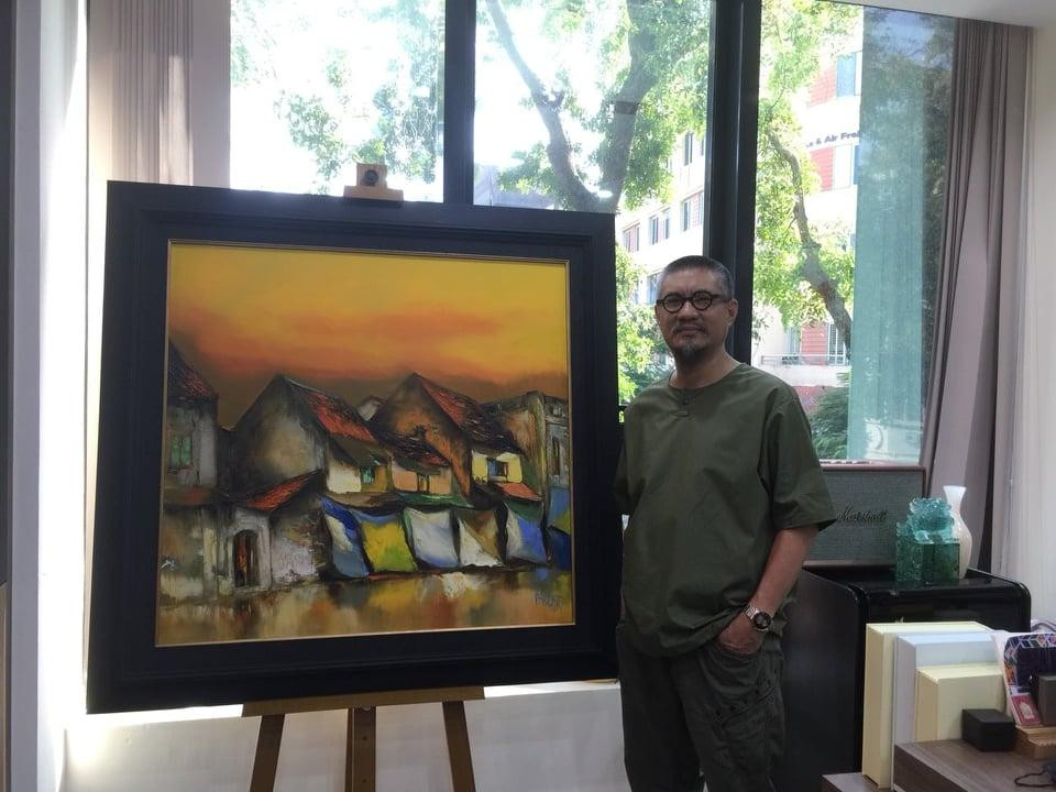 Họa sỹ Đào Hải Phong có nhiều tác phẩm gợi nhớ Hà Nội của những năm tháng cũ Họa sỹ Đào Hải Phong có nhiều tác phẩm gợi nhớ Hà Nội của những năm tháng cũ