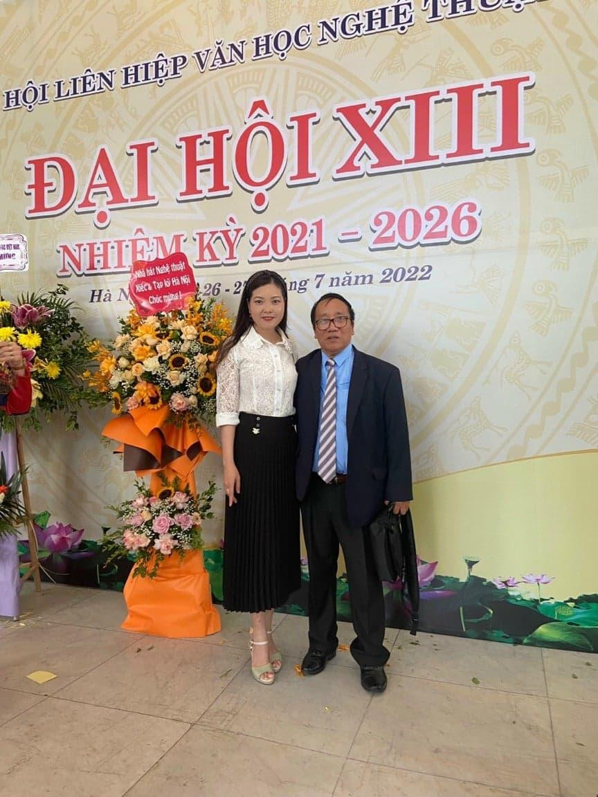 Tác giả "Có nhau mấy mùa?" và Phó Chủ tịch Hội Nhà văn Việt Nam, thi sĩ Trần Đăng Khoa