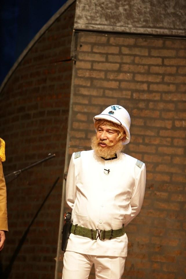 NSƯT Quang Thắng trên sân khấu Nhà hát Kịch Hà Nội (Ảnh: Internet)