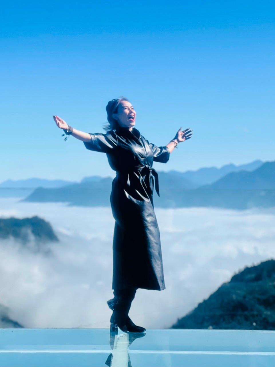 Hoàng Yến luôn tràn đầy năng lượng (Ảnh: NVCC)