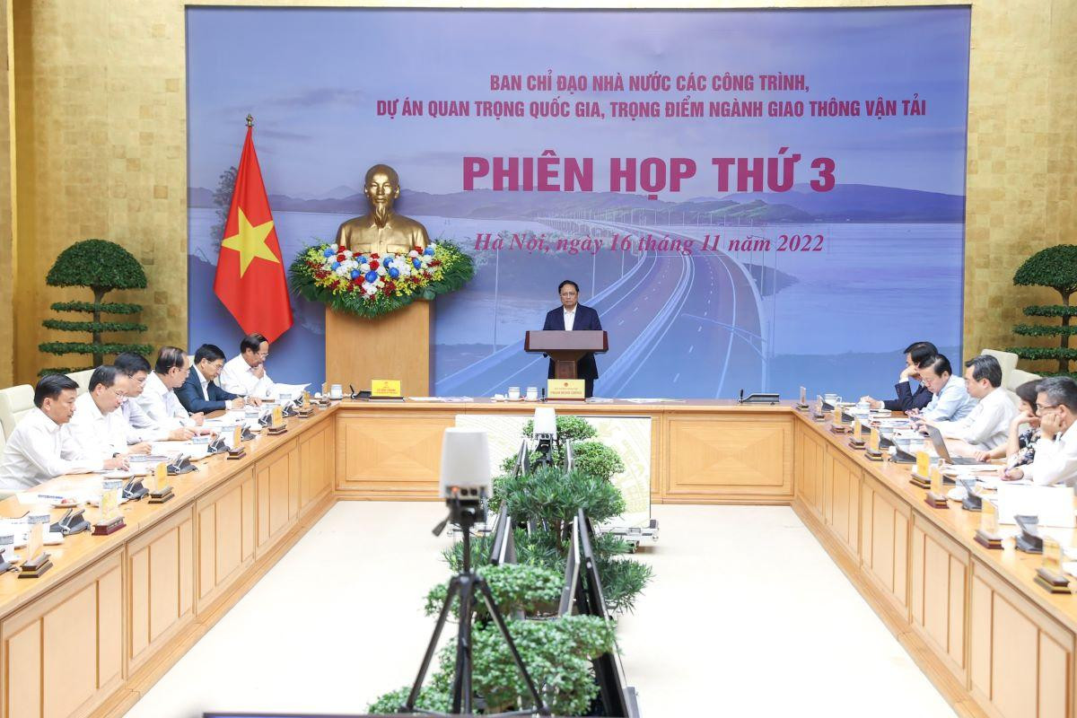 Phiên họp thứ ba Ban chỉ đạo các dự án, công trình trọng điểm GTVT Phiên họp thứ ba Ban chỉ đạo các dự án, công trình trọng điểm GTVT