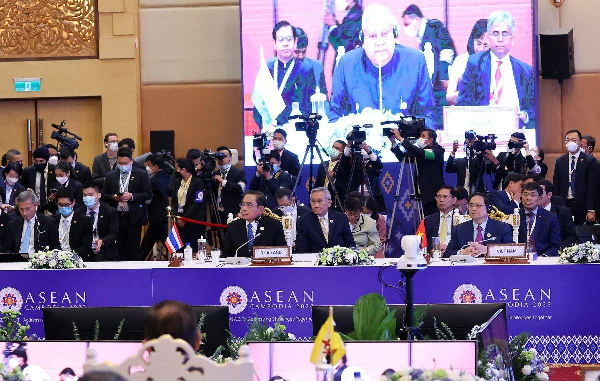 Hội nghị Cấp cao ASEAN -Ấn Độ. Ảnh: Dương Giang