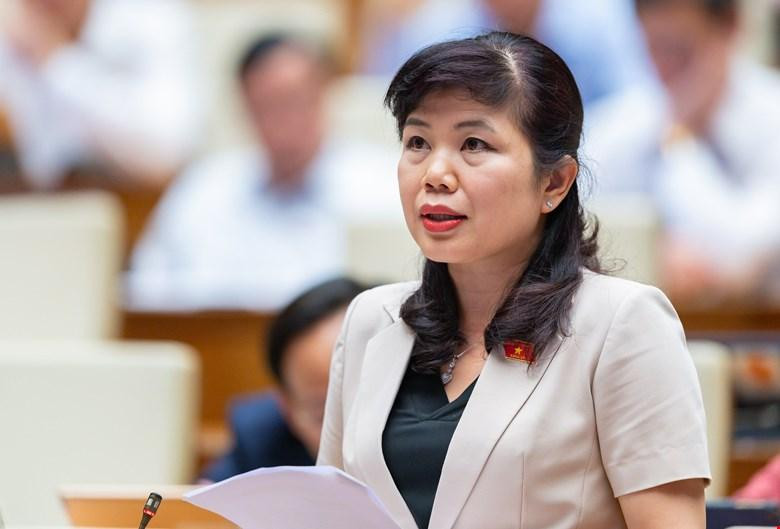 ĐBQH Nguyễn Thị Thu Hà - Quảng Ninh. Ảnh: Như Ý