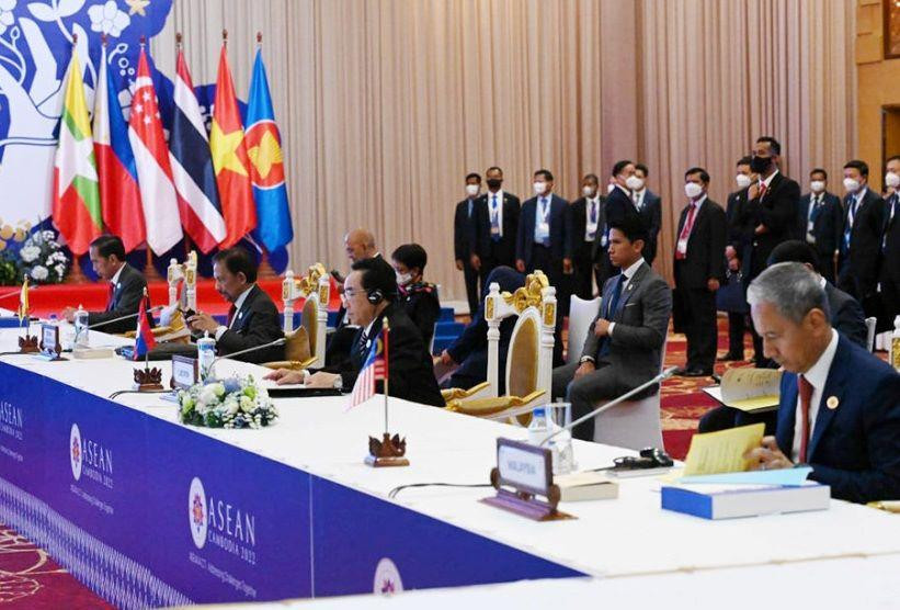 Lãnh đạo các nước tại Hội nghị ASEAN lần thứ 41. Ảnh: Trung tâm báo chí ASEAN