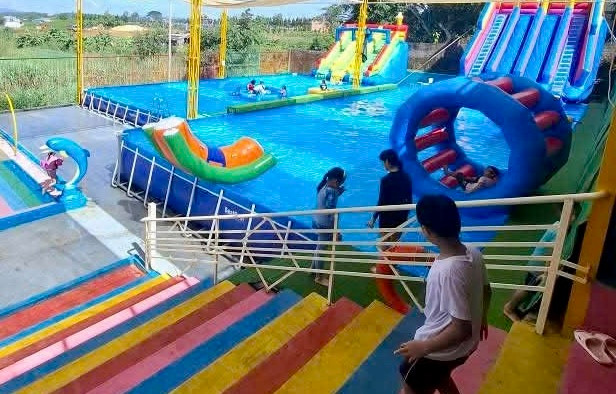 Khu vui chơi nước LalaPool trên địa bàn TP Bảo Lộc.