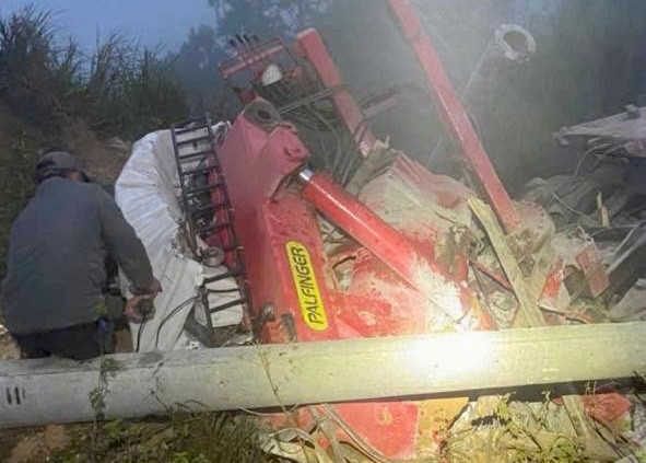 Hiện trường vụ tai nạn. Hiện trường vụ tai nạn.