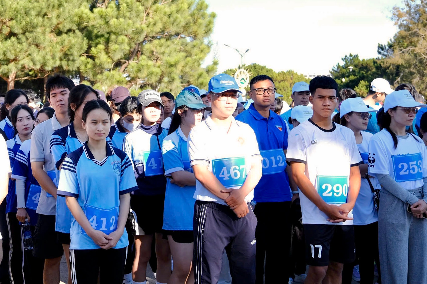 Giải chạy thu hút hơn 500 vận động viên, cổ động viên trên địa bàn tỉnh Lâm Đồng.