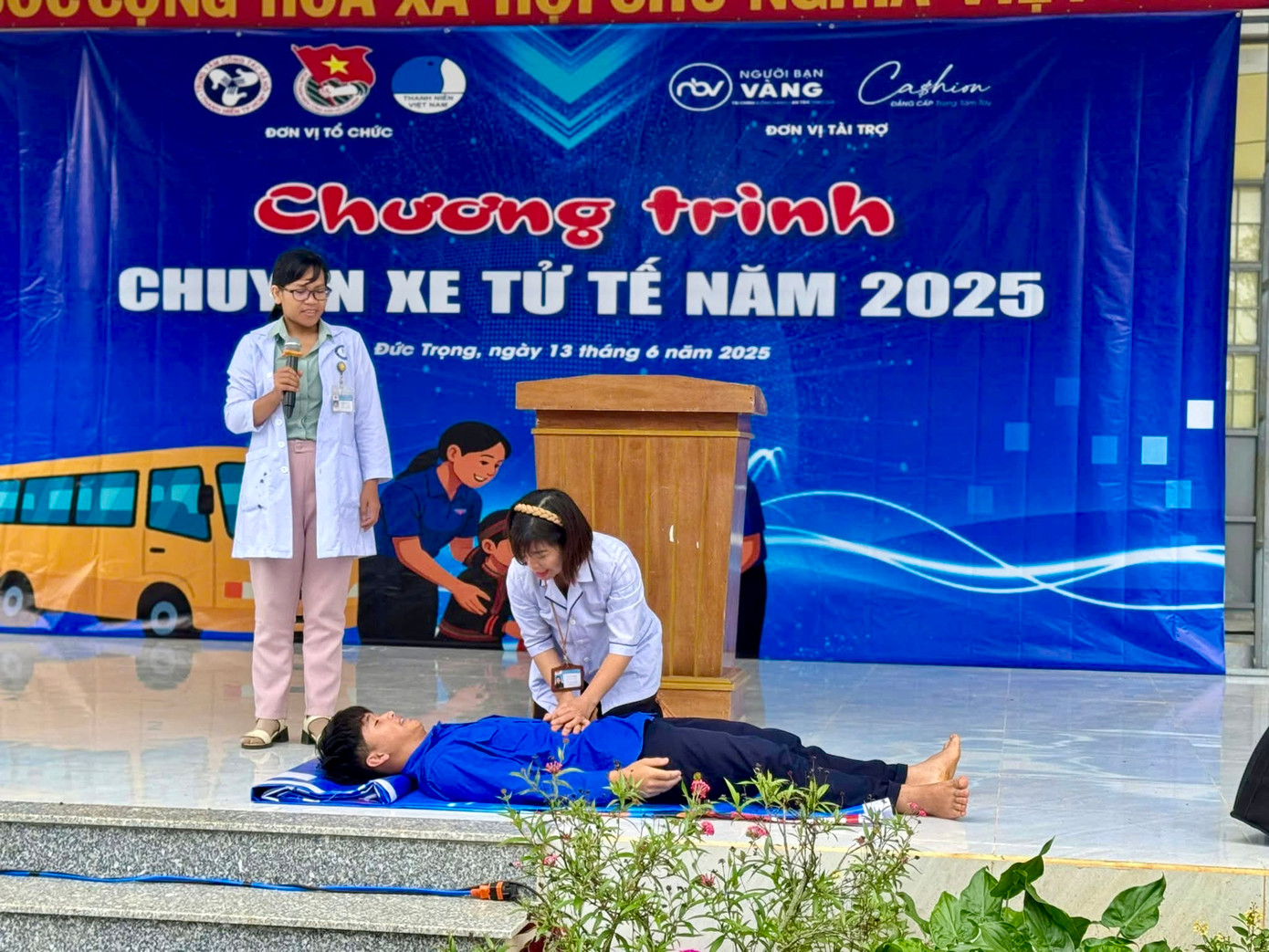 Chương trình thu hút 50 tình nguyện viên và hơn 600 đoàn viên thanh niên, học sinh tại địa phương tham gia.