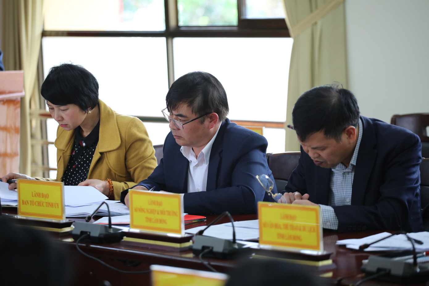 Các đại biểu dự tại phường Xuân Hương - Đà Lạt. Các đại biểu dự tại phường Xuân Hương - Đà Lạt.