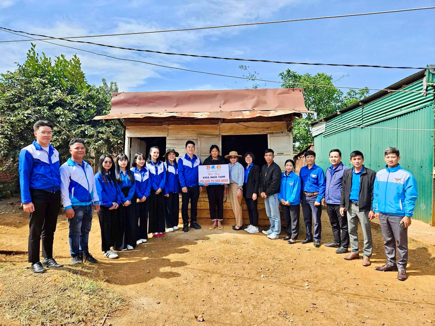 Tuổi trẻ Lâm Đồng đã xây dựng 12 căn nhà, tổng kinh phí hơn 752 triệu đồng.