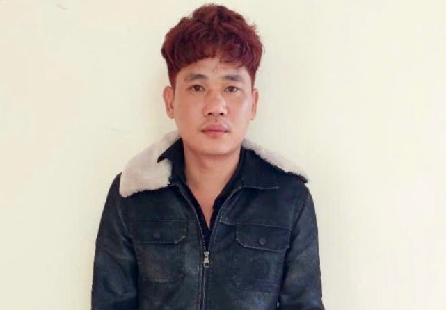 Vũ Đức Quyền tại cơ quan công an. Vũ Đức Quyền tại cơ quan công an.