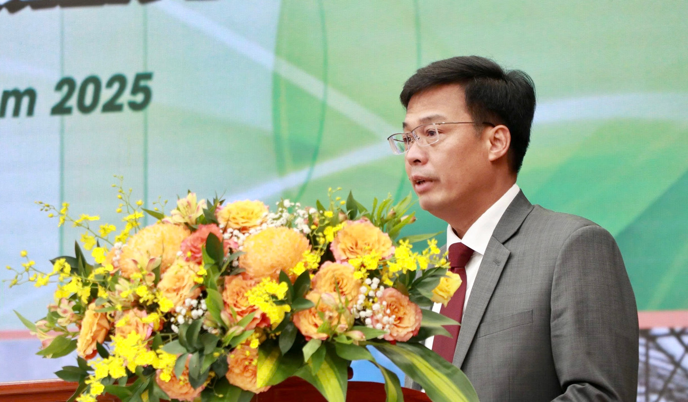 Ông Đinh Văn Tuấn - Phó Chủ tịch UBND tỉnh Lâm Đồng - phát biểu.