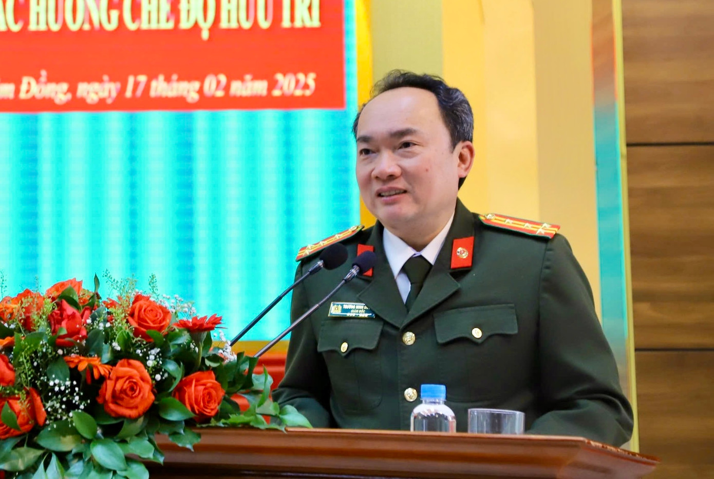 Giám đốc Công an tỉnh Lâm Đồng Trương Minh Đương. Giám đốc Công an tỉnh Lâm Đồng Trương Minh Đương.