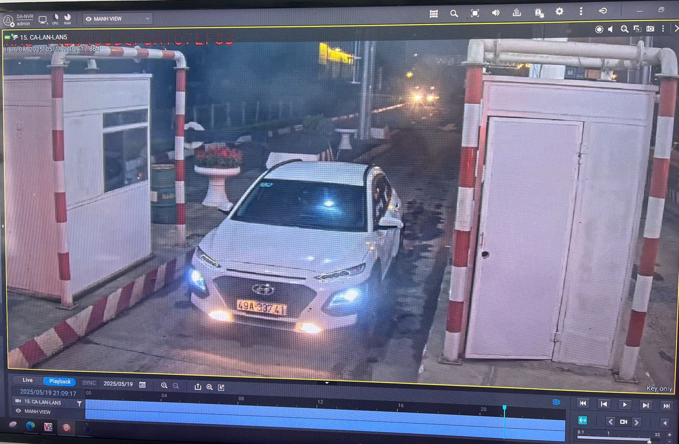 Công an tỉnh Lâm Đồng xác định tài xế K’T đi ngược chiều từ hướng trạm thu phí đến vòng xoay Liên Khương.