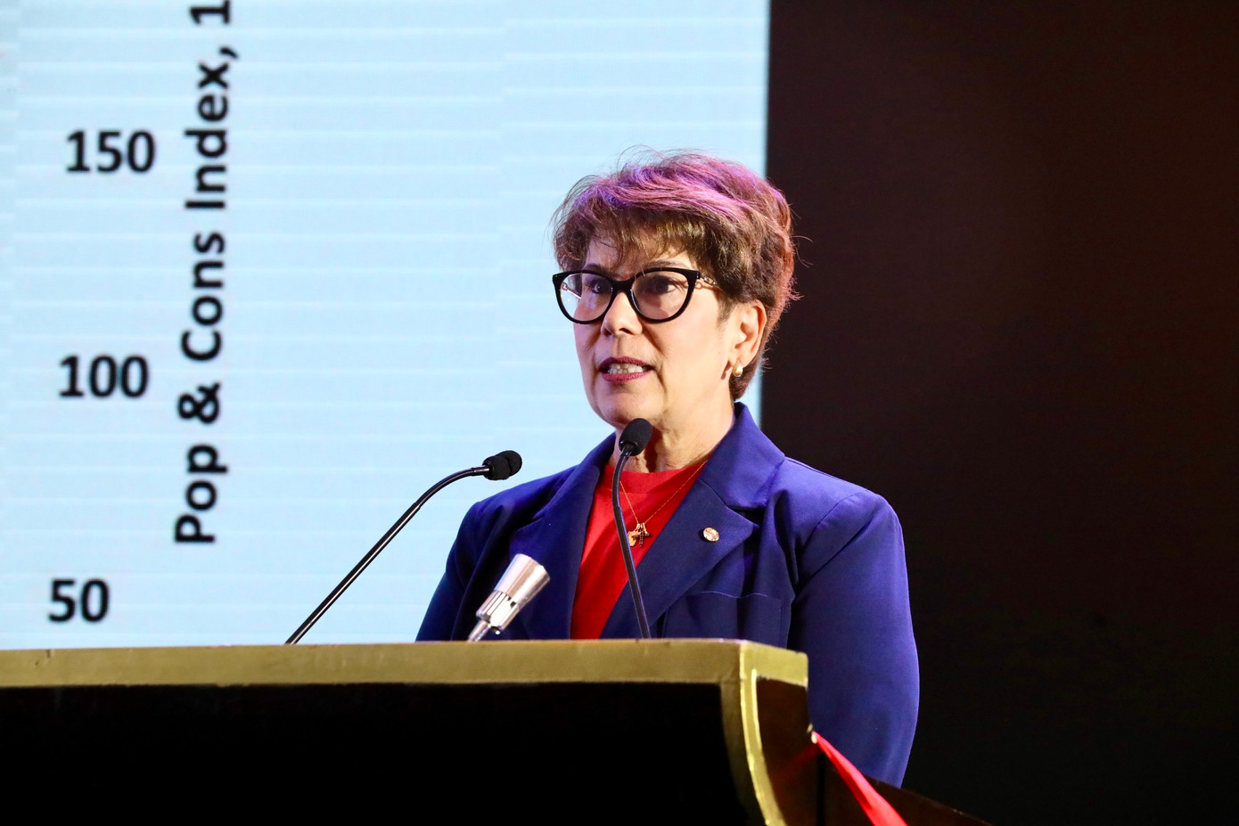 Bà Vanusia Nogueira - Tổng Giám đốc ICO.