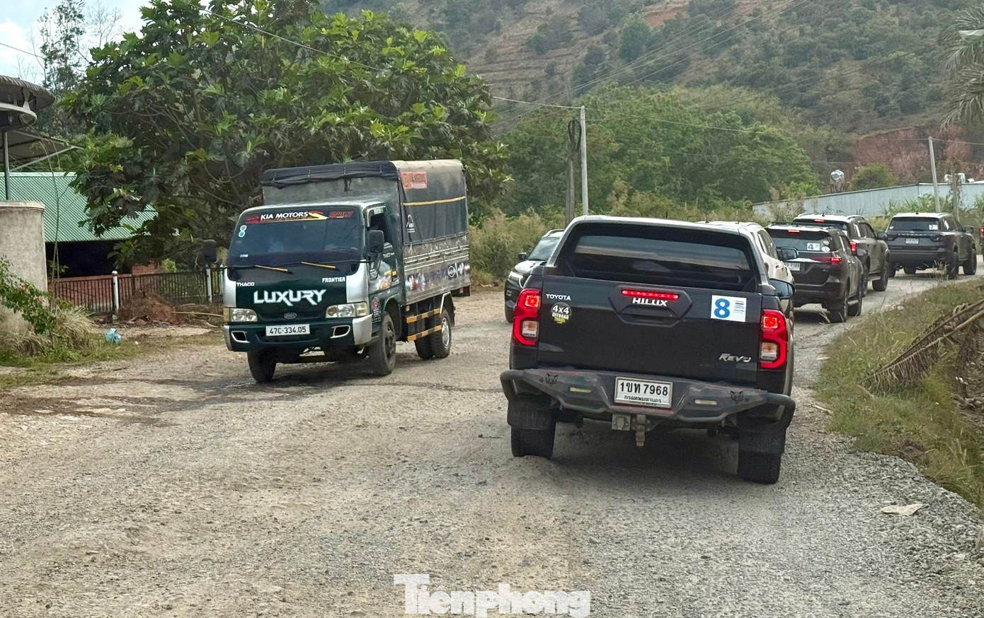Nhiều tài xế phải đi với tốc độ 20-30km/h.