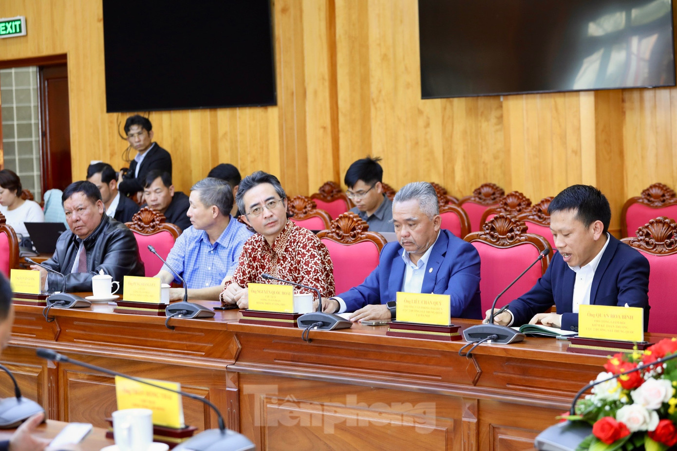 Đoàn công tác Cty Cục 2 Đường sắt Trung Quốc.