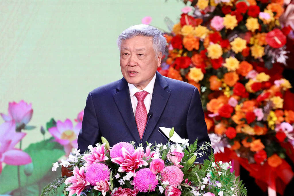 Ông Nguyễn Hoà Bình - Ủy viên Bộ Chính trị, Phó Thủ tướng Thường trực Chính phủ phát biểu.